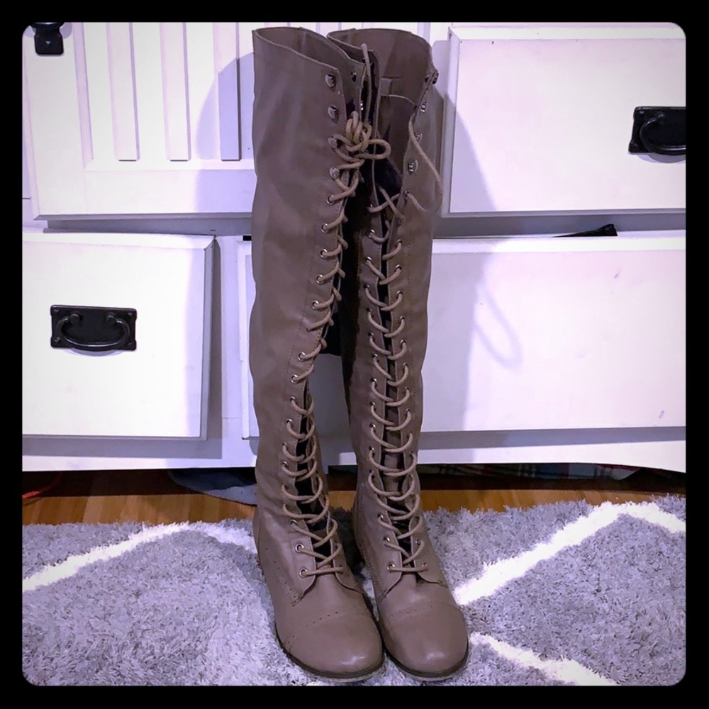 Knee high boots